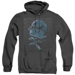 Trevco Men's The Invisible Man Disappear Heather Pullover Hoodie New