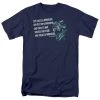 Trevco New Men's Jurassic Park God Creates Dinosaurs Tee