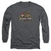 Trevco Men's Jurassic Park Retro Rex Long Sleeve Tee New