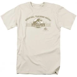 Trevco Men's Jurassic Park Survival Training Squad Tee New