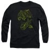 Trevco Men's Jurassic Park Rex Mount Long Sleeve Tee