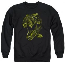 Trevco Men's Jurassic Park Rex Mount Sweatshirt