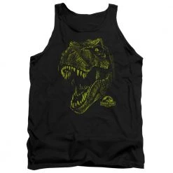 Trevco Men's Jurassic Park Rex Mount Tank Top