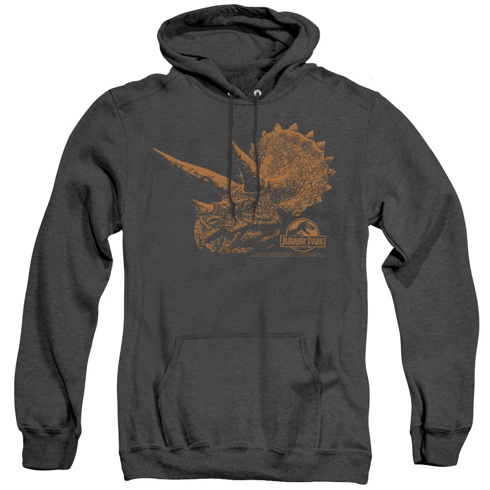 Trevco New Men's Jurassic Park Tri Mount Heather Pullover Hoodie 1 Trevco New Men's Jurassic Park Tri Mount Heather Pullover Hoodie