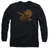 Trevco Men's Jurassic Park Tri Mount Long Sleeve Tee