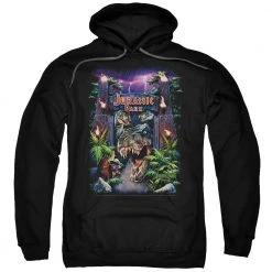 Trevco Men's Jurassic Park Welcome To The Park Pullover Hoodie
