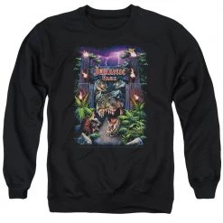 Trevco Men's Jurassic Park Welcome To The Park Sweatshirt