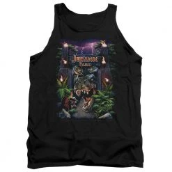 Trevco Men's Jurassic Park Welcome To The Park Tank Top