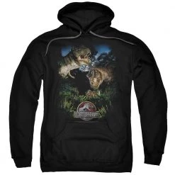 Trevco Men's Jurassic Park Happy Family Pullover Hoodie
