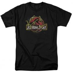 Trevco Men's Jurassic Park Something Has Survived Tee New