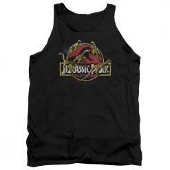 Trevco Men's Jurassic Park Something Has Survived Tank Top