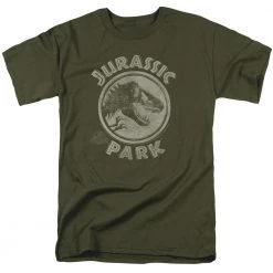 Trevco Men's Jurassic Park Jp Stamp Tee New