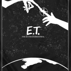 Trevco New Black And White Movie Poster ET T-Shirt