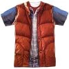 Trevco Men's Back To The Future Mcfly Vest Sublimated Tee