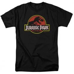 Trevco New Men's Jurassic Park Classic Logo Tee
