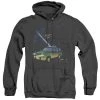 Trevco New Men's Jurassic Park Turn It Off Heather Pullover Hoodie