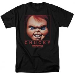 Trevco Men's Childs Play 3 Chucky Squared Tee New