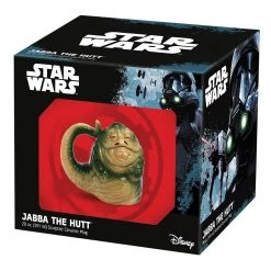 Bioworld Star Wars Jabba The Hutt 20 Oz. Sculpted Ceramic Mug