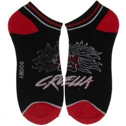 Bioworld Disney Villains 5 Pair Ankle Socks 8 Bioworld Disney Villains 5 Pair Ankle Socks