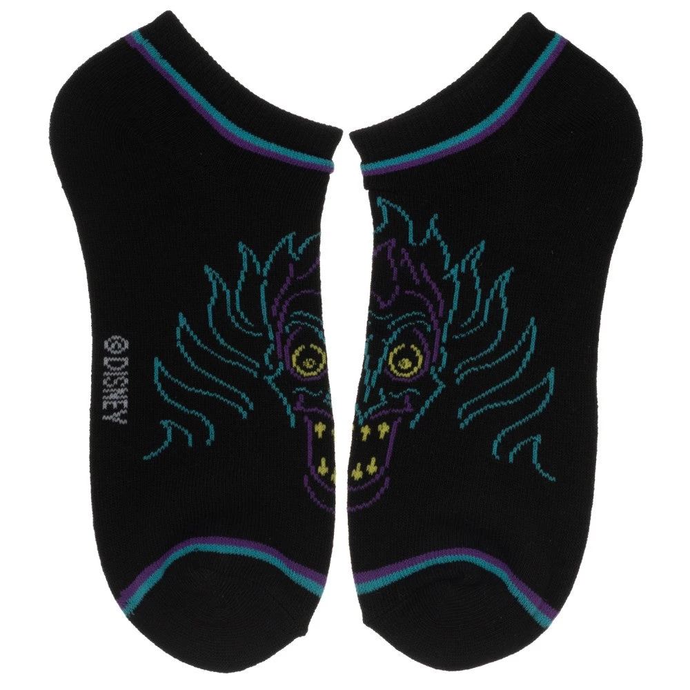 Bioworld Disney Villains 5 Pair Ankle Socks 4 Bioworld Disney Villains 5 Pair Ankle Socks