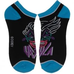 Bioworld Disney Villains 5 Pair Ankle Socks 10 Bioworld Disney Villains 5 Pair Ankle Socks