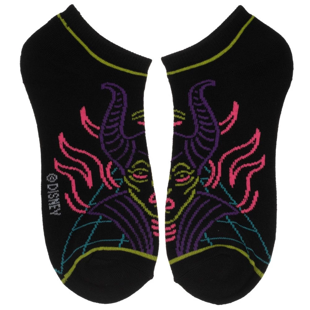 Bioworld Disney Villains 5 Pair Ankle Socks 6 Bioworld Disney Villains 5 Pair Ankle Socks