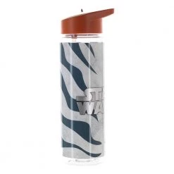 Bioworld Star Wars The Mandalorian Ahsoka Tano 24 Oz. Uv Single-Wall Tritan™ Water Bottle