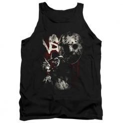 Trevco Men's Freddy Vs Jason Scratches Tank Top