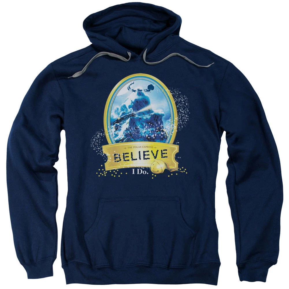 Trevco Men's Polar Express True Believer Pullover Hoodie 1 Trevco Men's Polar Express True Believer Pullover Hoodie