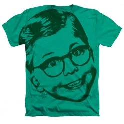 Trevco Men's A Christmas Story Big Head Ralphie Tee