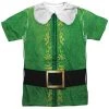 Trevco Men's Elf Buddy Costume Sublimated T-Shirt