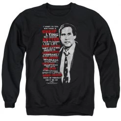 Trevco Men's Christmas Vacation Profanities Crewneck Sweatshirt