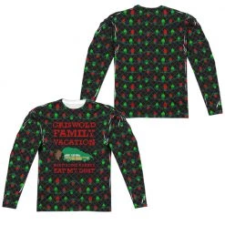 Trevco New Men's Christmas Vacation Vacation Sweater Long Sleeve T-Shirt