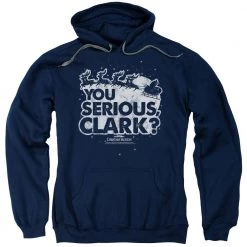 Trevco Men's Christmas Vacation You Serious Clark Pullover Hoodie