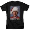 Trevco New Men's Christmas Vacation Merry Kiss Tee