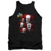 Trevco Men's It Many Faces Of Pennywise Tank Top New