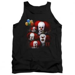 Trevco Men's It Many Faces Of Pennywise Tank Top New