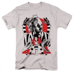 Trevco Men's Beetlejuice Beetlejuice Collage Tee New