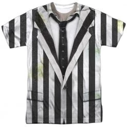 Trevco Men's Beetlejuice Suit Sublimated Tee