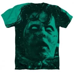 Trevco Men's The Exorcist Regan Face Sublimated Tee