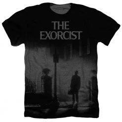 Trevco Men's The Exorcist Poster Sublimated Tee