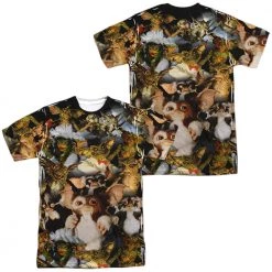 Trevco New Men's Gremlins Pack Of Gremlins Sublimated Tee 5 Trevco New Men's Gremlins Pack Of Gremlins Sublimated Tee