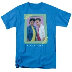 Trevco New Men's Friends 80'S Flashback Tee