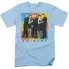 Trevco Men’S Friends Color Block Of Friends Tee
