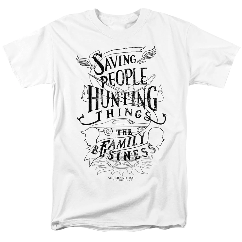 Trevco New Men's Supernatural Family Business Tee 1 Trevco New Men's Supernatural Family Business Tee