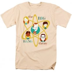 Trevco Men's The Big Bang Theory Atomic Friends Tee New