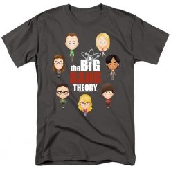 Trevco New Men's The Big Bang Theory Emojis Tee