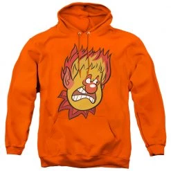 Trevco Men's The Year Without A Santa Claus Heat Miser Pullover Hoodie Apparel
