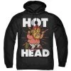Trevco Men's The Year Without A Santa Claus Hot Head Pullover Hoodie Apparel
