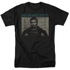 Trevco Men's Supernatural Dean Mug Shot Tee